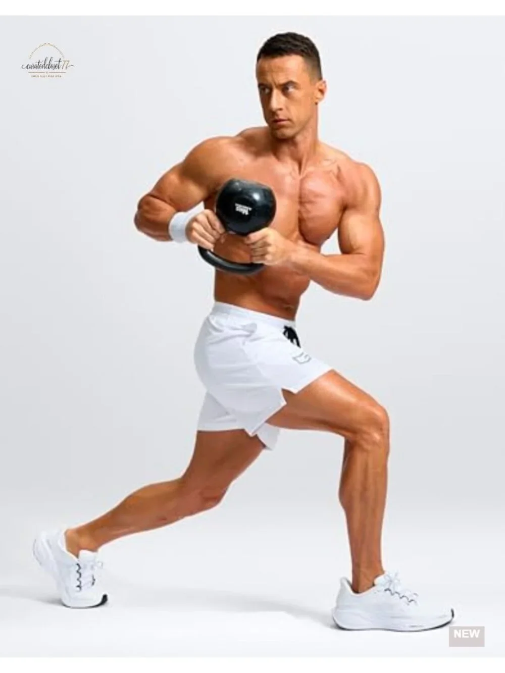 Men's Athletic Workout Shorts with Pockets 7